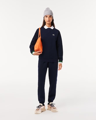Women’s Crew Neck Piqué Sweatshirt