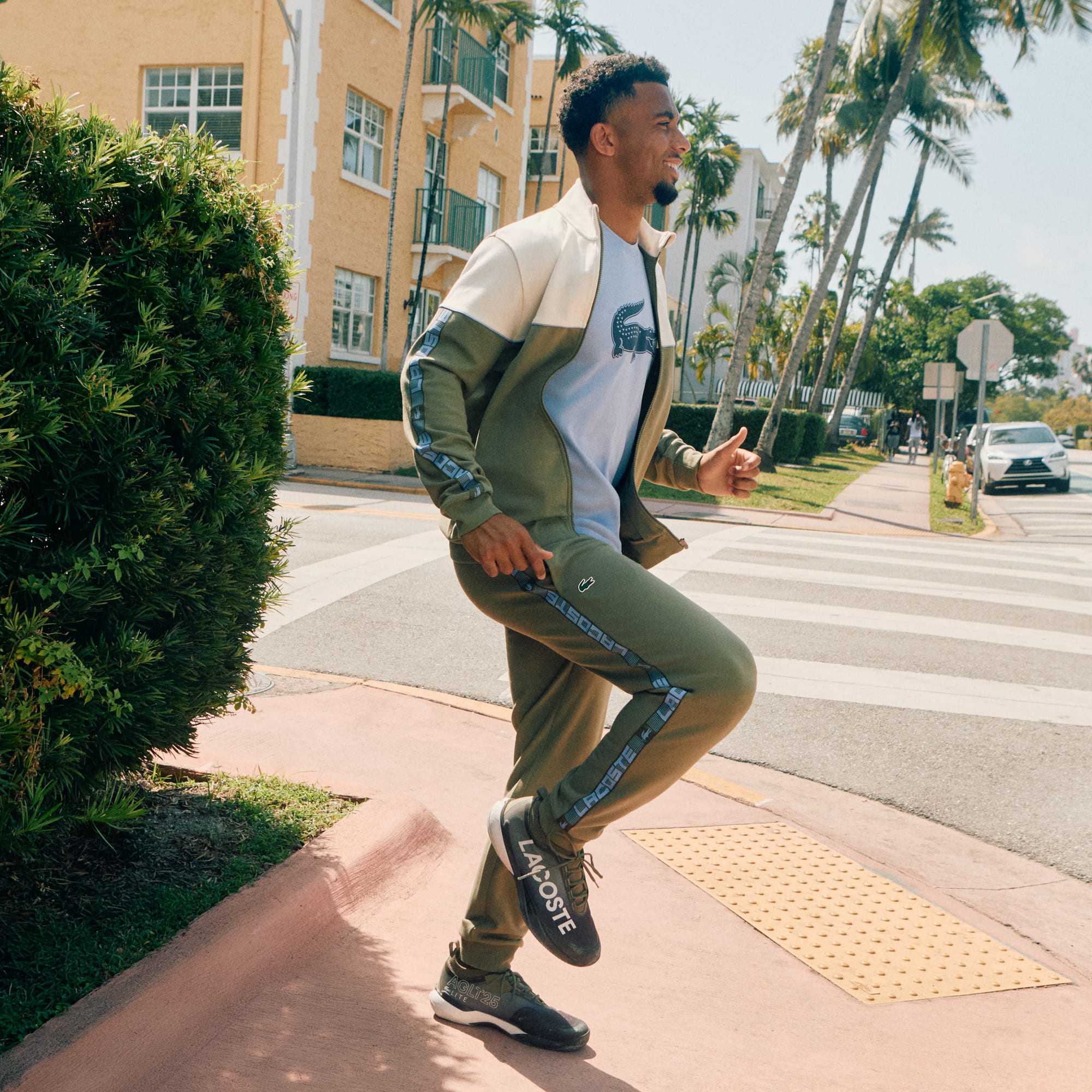 Lacoste セットアップ Men's Tennis Zip-Up Colorblock Sweatshirt - Sweaters & Sweatshirts