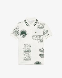 Polo de algod&oacute;n con estampado gr&aacute;fico