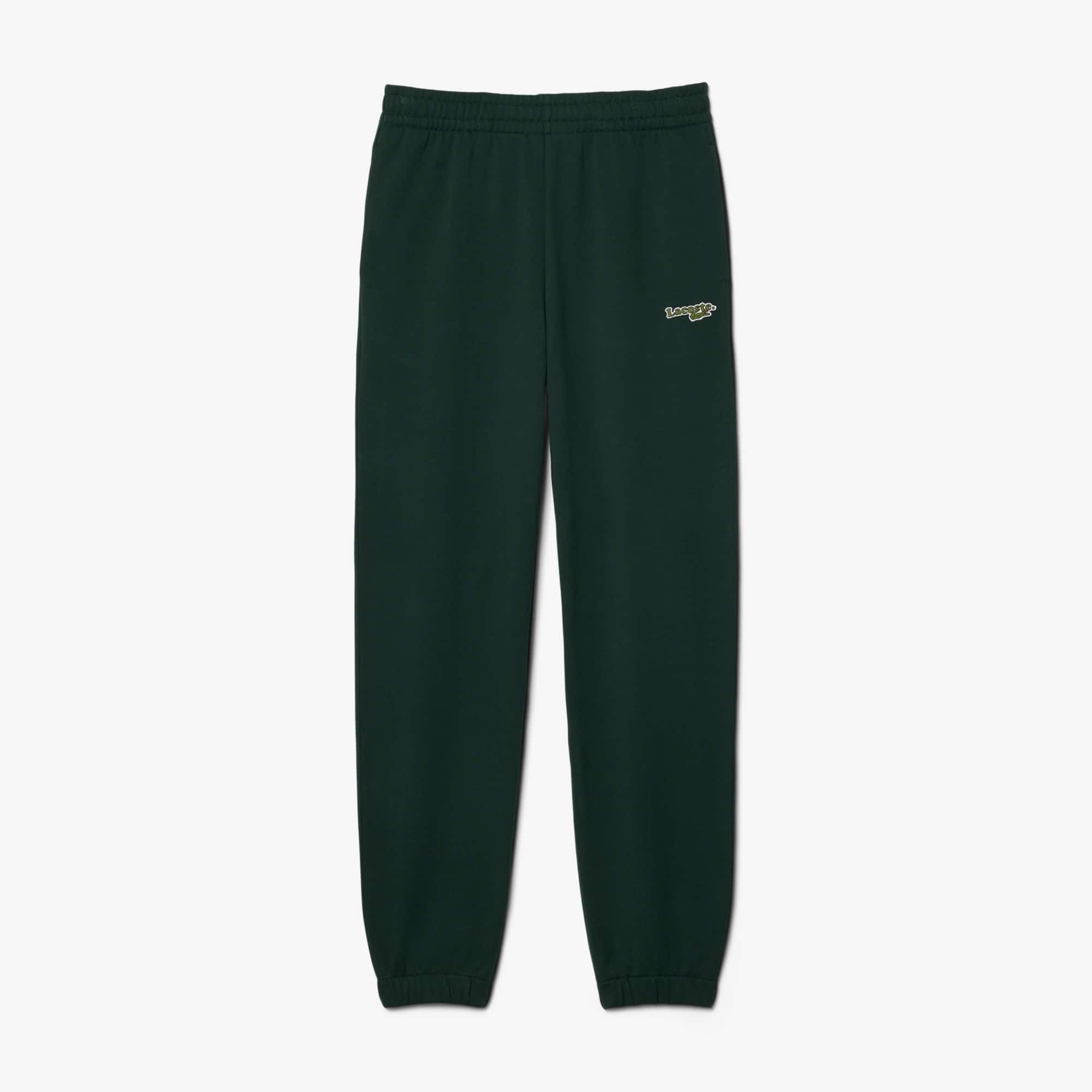 Lacoste Women's Straight Fit Logo Sweatpants - 34 In Green