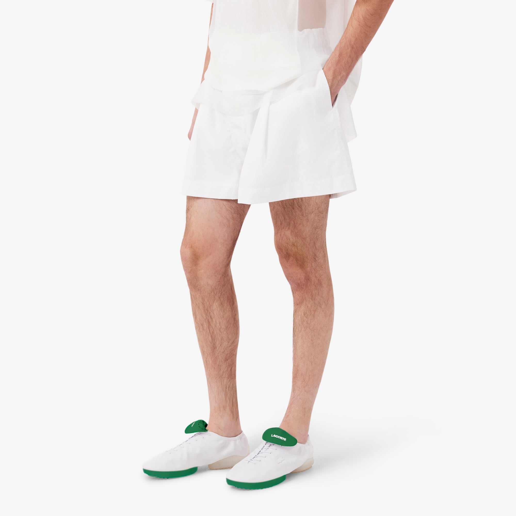Runway Poplin Shorts