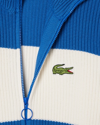 Women's Colorblock Zip-Up Cardigan