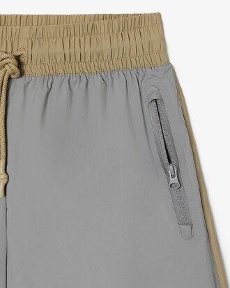 Bermudas de mujer Lacoste en tafetán bicolor