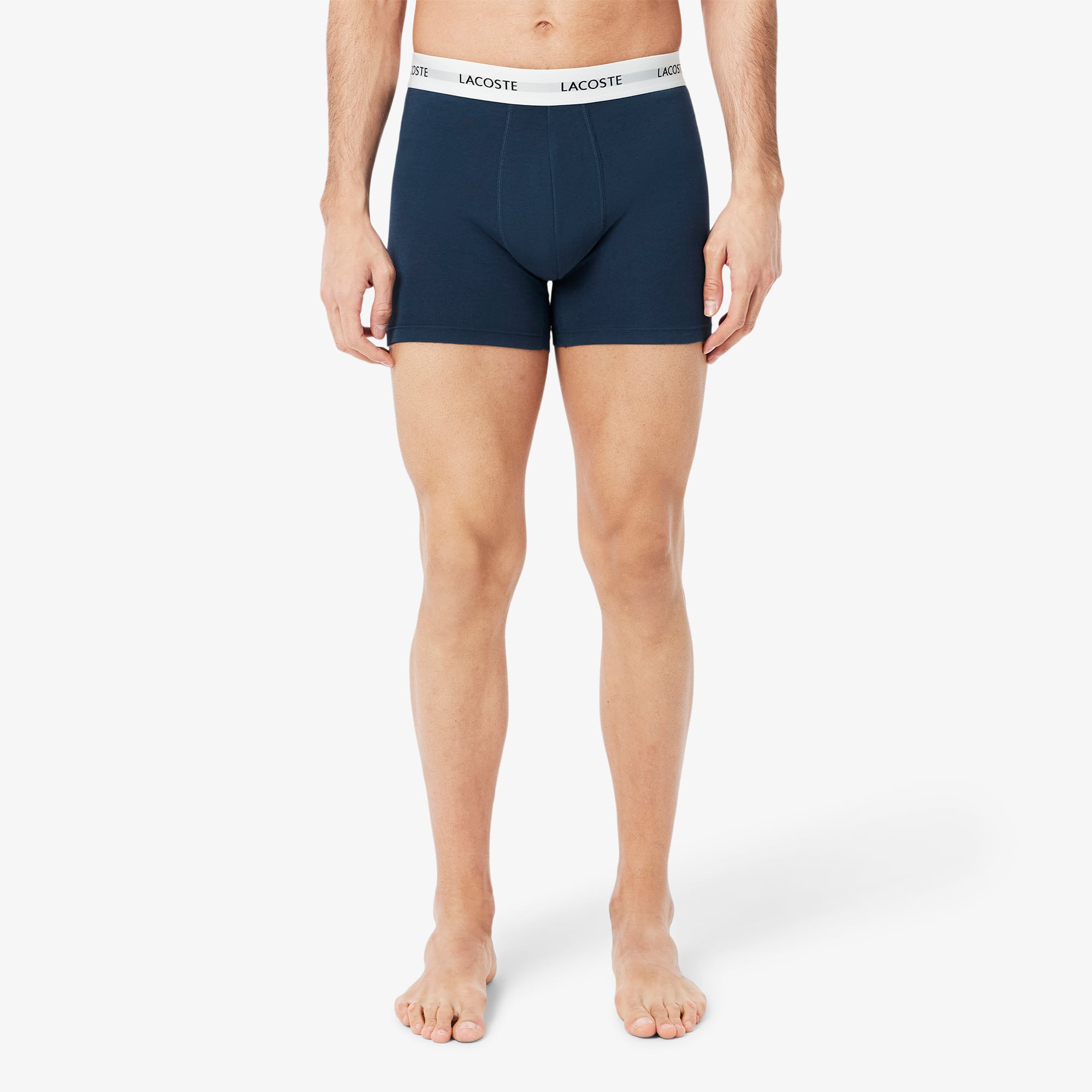 3-Pack Stretch Cotton Boxer Briefs - Underwear & Loungewear