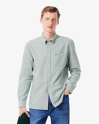 Camisa Oxford De Corte Regular Para Hombre