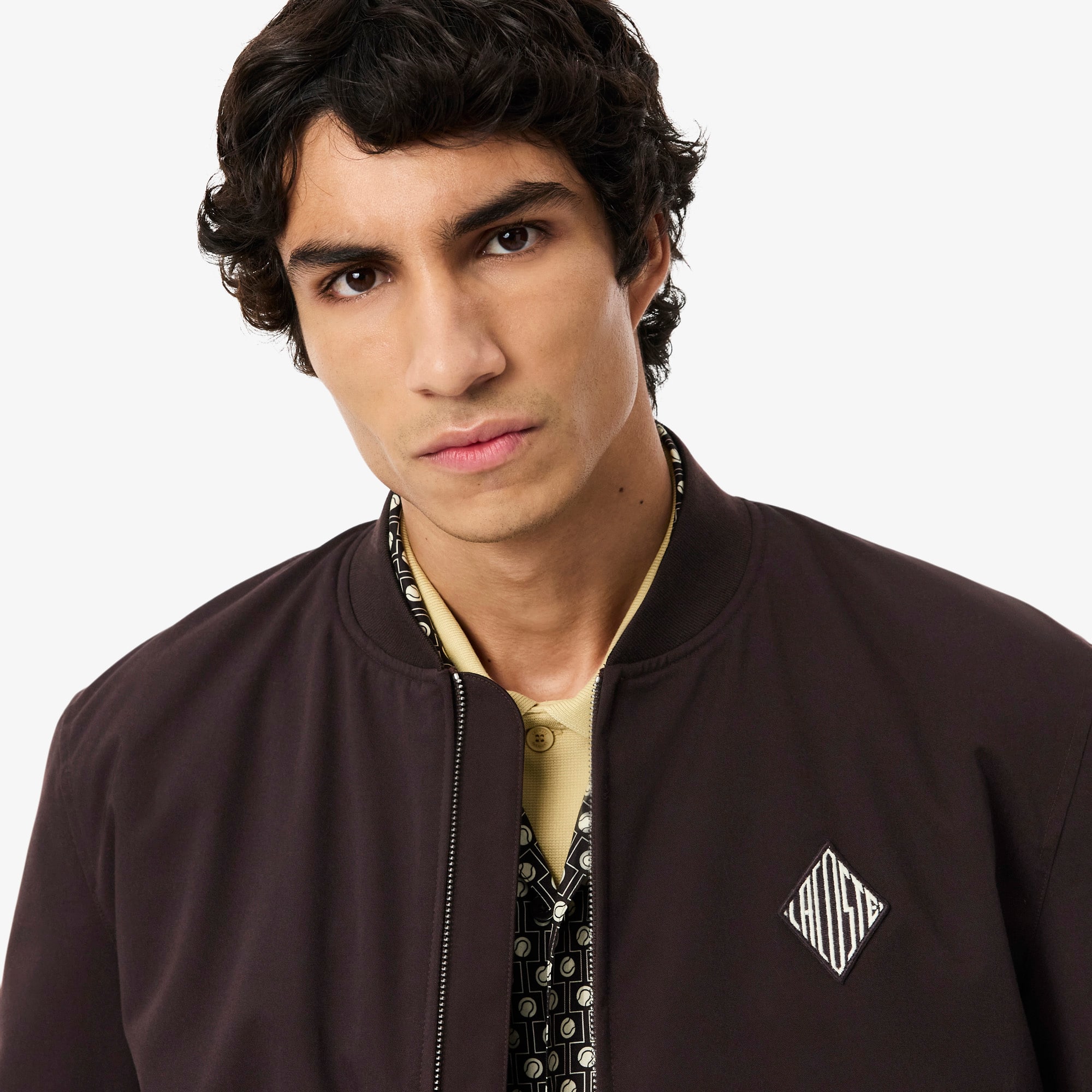 Retro Badge Water-Repellent Bomber Jacket - Jackets & Coats - New