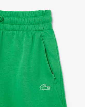 Pantalones cortos de punto de algodón para mujer