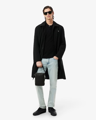 Chantaco Piqué Leather Shoulder Bag