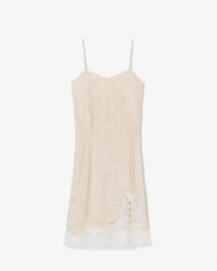 Runway Landscape Embroidery Tulle Dress