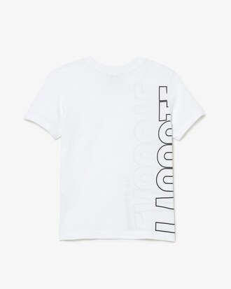 Playera de Algod&oacute;n Oversize con Logo Lacoste para ni&ntilde;os