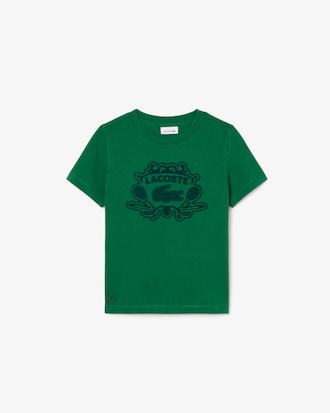 Cotton Badge T-shirt