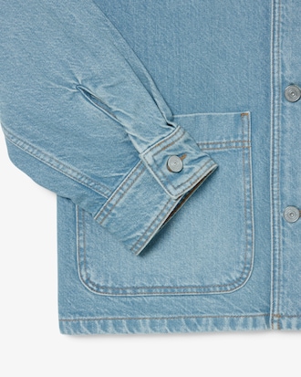 Men's Heavy Cotton Denim Overshirt