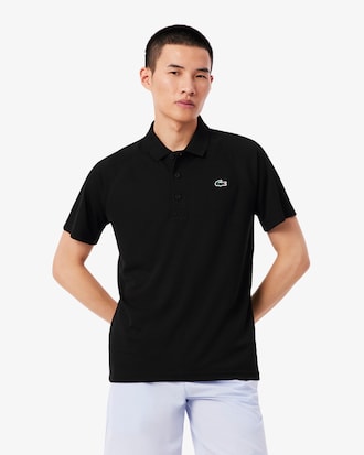 Polo homme Lacoste Sport en tissu r&eacute;sistant et respirant