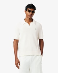 Classic Fit Boucl&eacute; Knit Polo