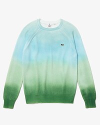 Unisex Lacoste L!VE Crew Neck Ribbed Organic Cotton Sweater