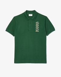 Men's Croc Badge Piqué Polo