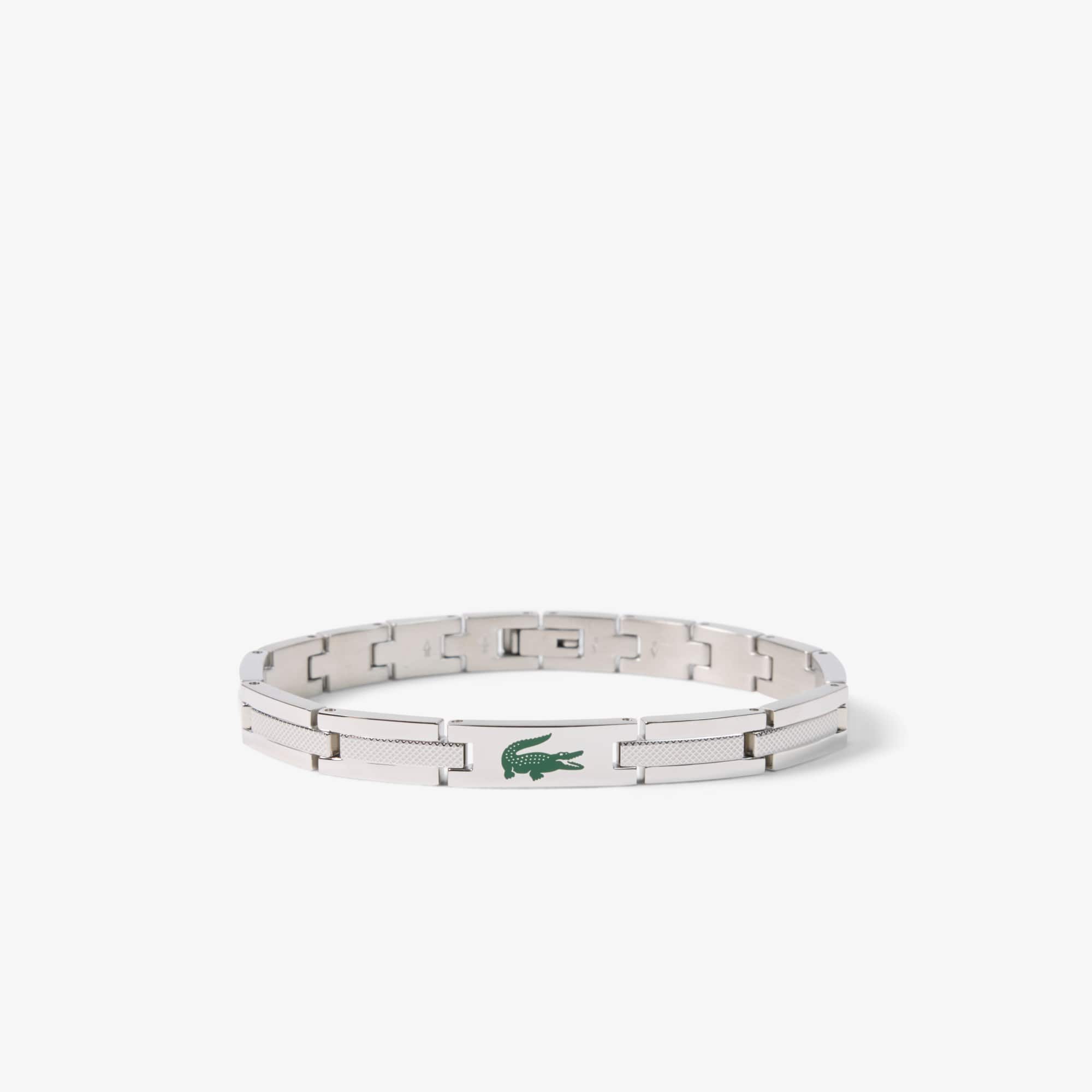 Lacoste Stencil Bracelet Plateado