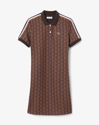 Women's Slim Fit Monogram Polo Dress