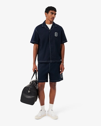 Relaxed Fit Short Sleeved Cotton Shirt