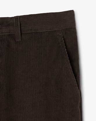 Men's Regular Fit Corduroy Chino Pants