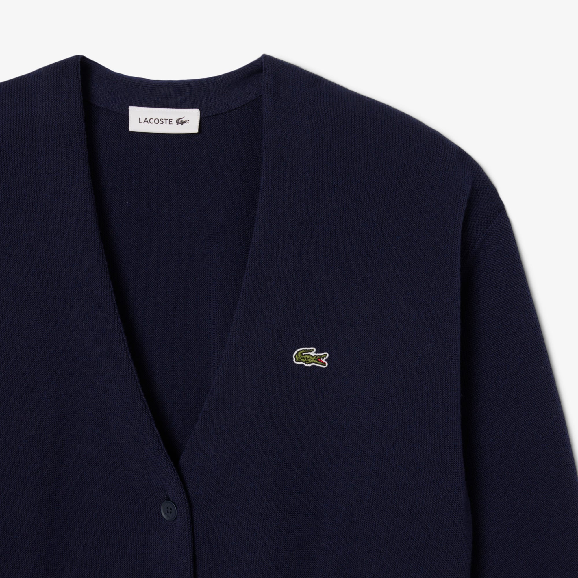 LACOSTE COMME des GARÇONS ネイビー カーディガン L LACOSTE COMME des GARÇONS ネイビー カーディガン L COMME des