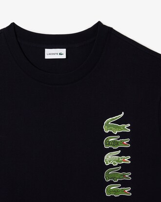 Men's Big Fit Contrast Print T-Shirt