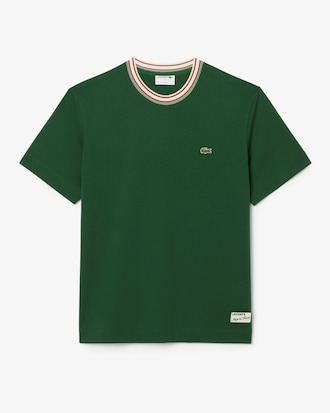 Men's Made In France Stripe Neck T-Shirt
