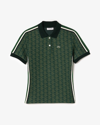 Women's Slim Fit Monogram Polo