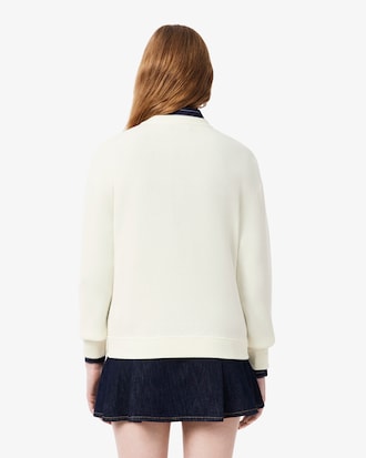 Women's Relaxed Fit Cotton Crew Neck Sweater