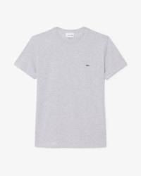 T-shirt col rond en jersey de coton pima uni