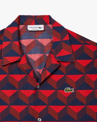 Men's Relaxed Fit Print Shirt