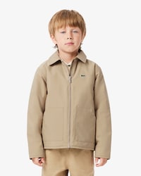 Boys' Water-Repellent Twill Harrington Jacket