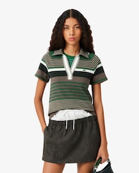 Polo slim fit Piqu&eacute; ray&eacute; D&eacute;fil&eacute;