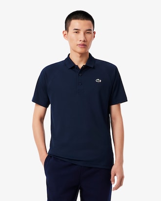 Polo de golf Regular Fit con protecci&oacute;n UV para hombre