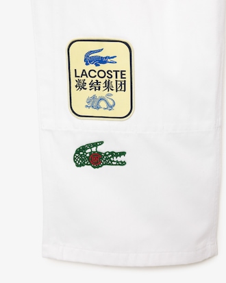 Unisex Lacoste x Clot Multi Badge Sweatpants
