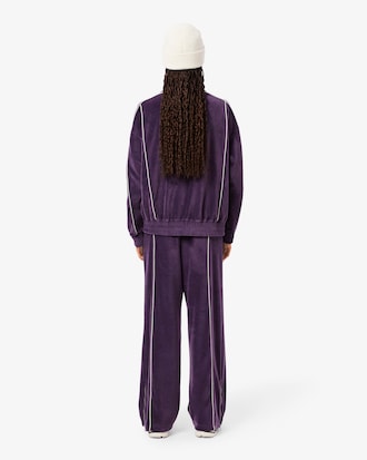 Women's Trim Accent Velour Sweatpants