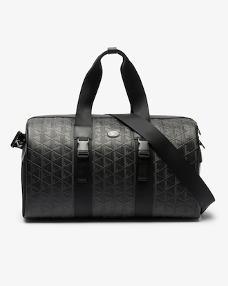 Men's Large Monogram Leather Weekend Bag
