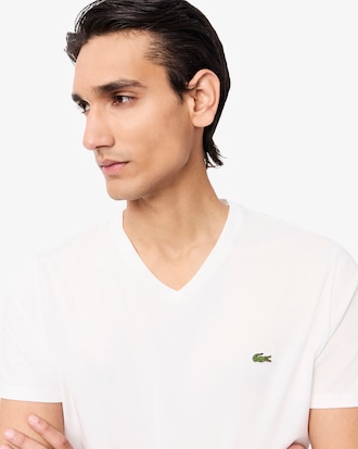 Men's Lightweight Pima Cotton V-Neck T-Shirt
