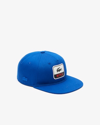 Casquette enfant Lacoste x Netflix en coton biologique