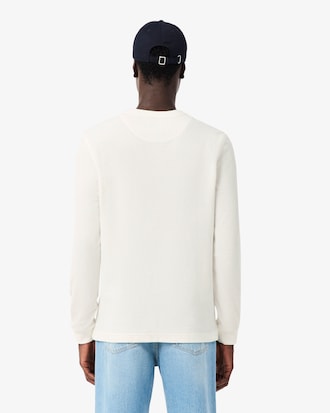 Waffle Knit Henley T-Shirt