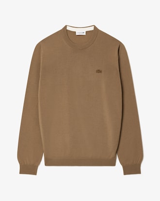 Men's Merino Wool Crew Neck Sweater