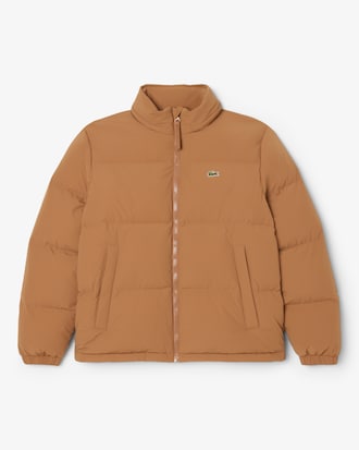 Men's Water-Repellent Hooded Down Jacket