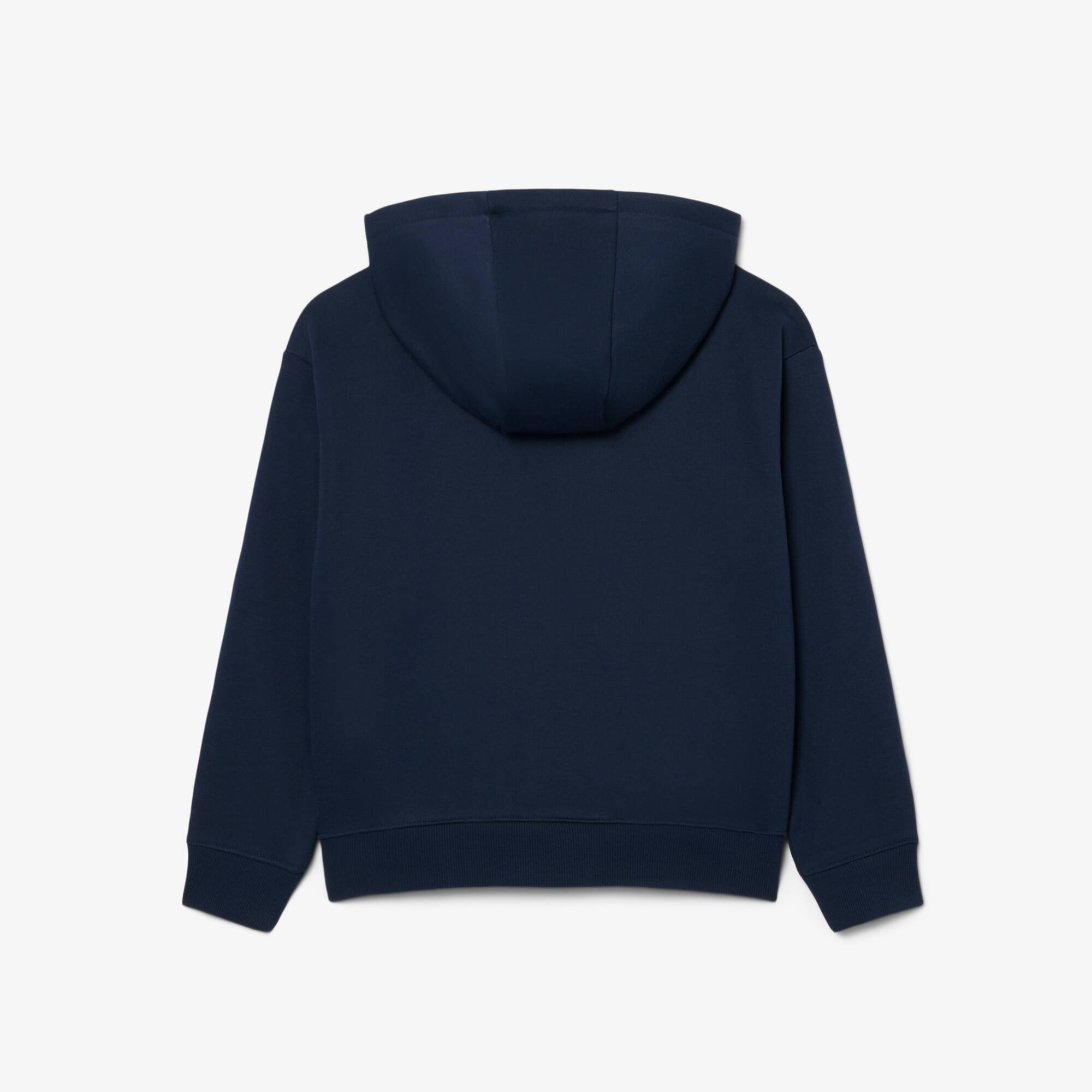 Patch Accent Fleece Badge Hoodie