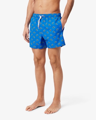 Traje de baño con estampado de cocodrilo para hombre