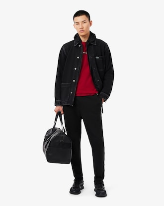 Men's Logo Trim Cotton Jersey T-Shirt