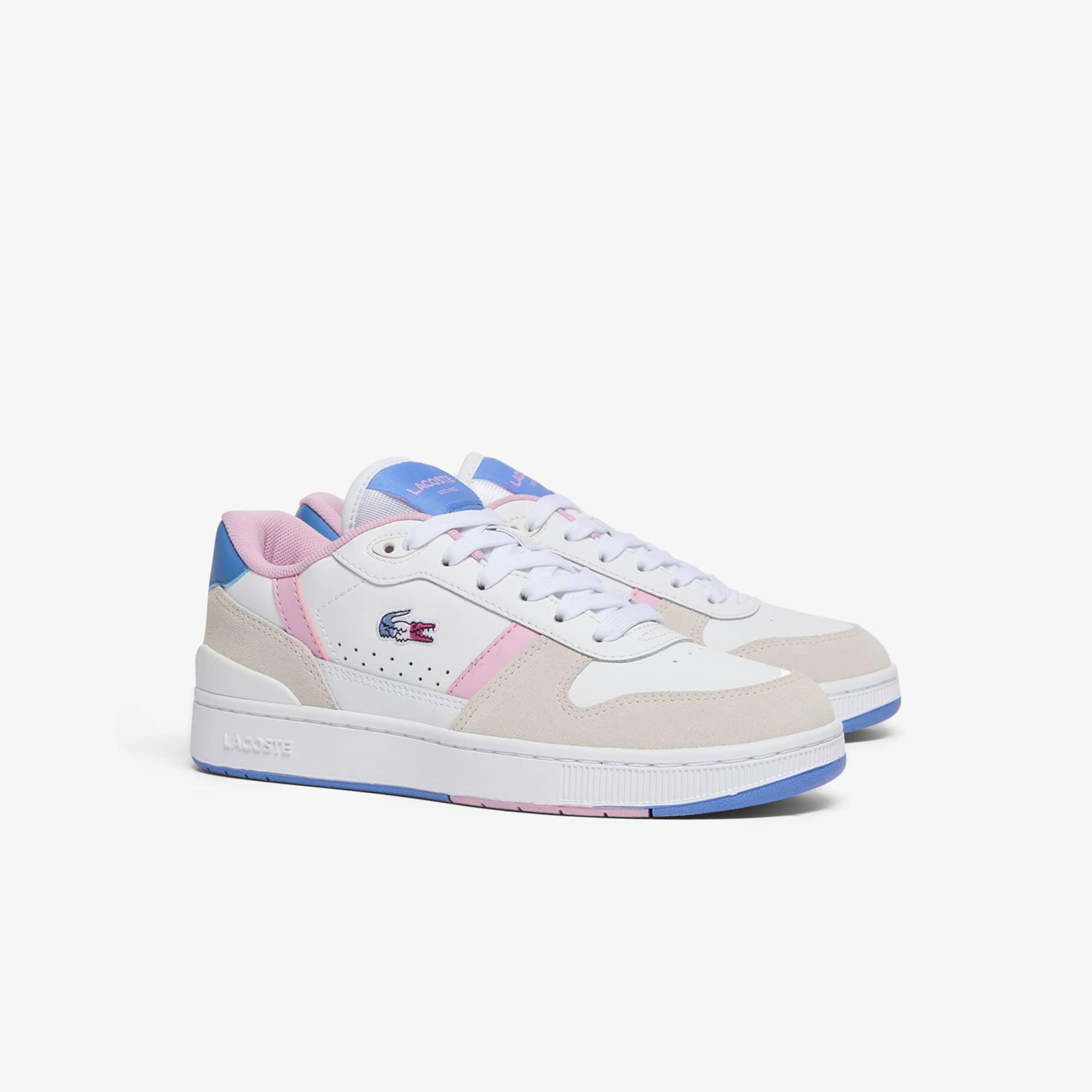 Women's T-Clip Set Leather Sneakers