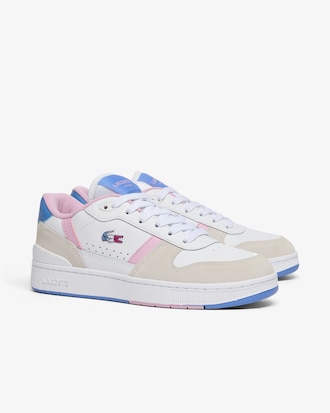 Women's T-Clip Set Leather Sneakers