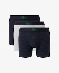 3-Pack Stretch Cotton Print Boxers