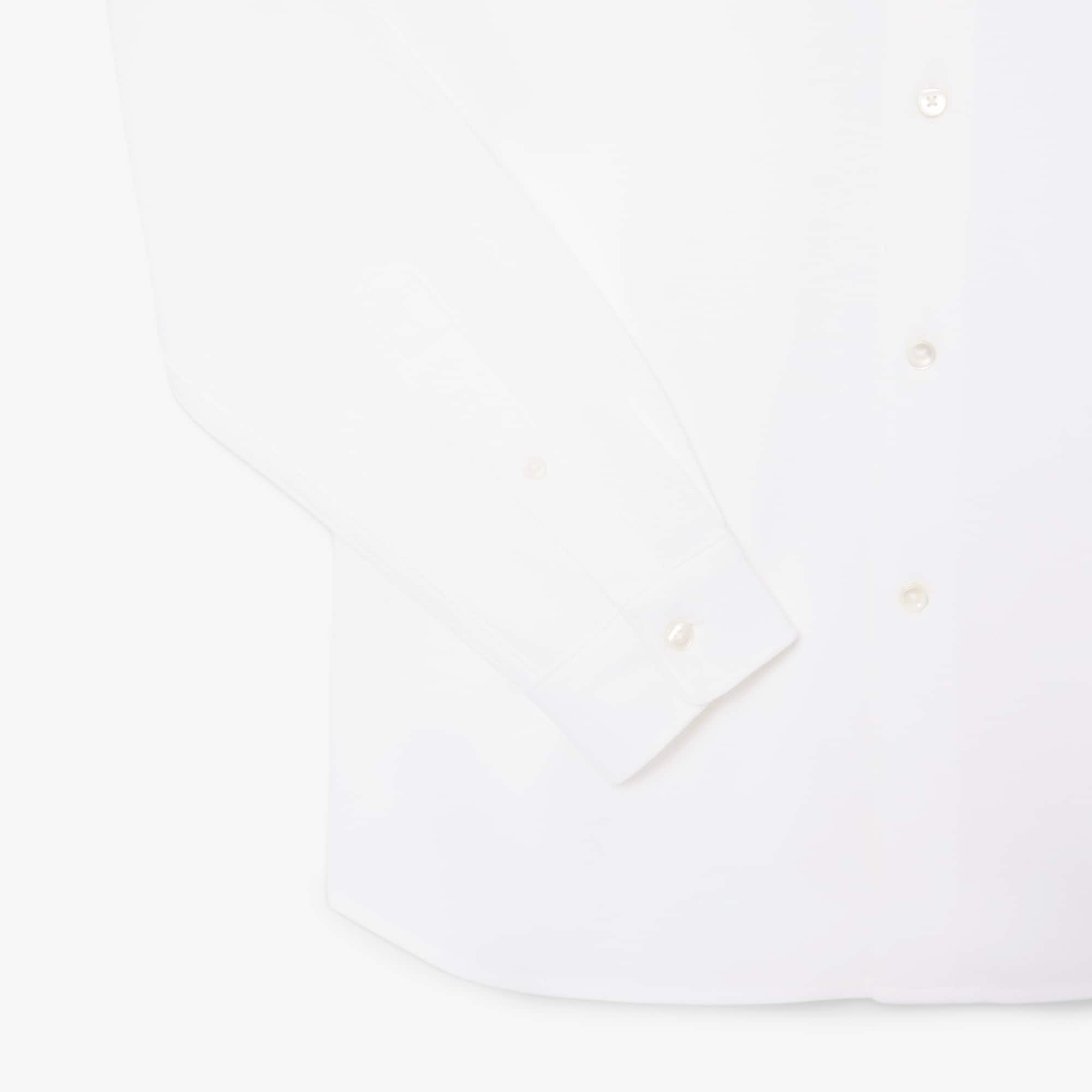 Men's Slim Fit Cotton Piqué Shirt