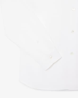 Men's Slim Fit Cotton Piqué Shirt